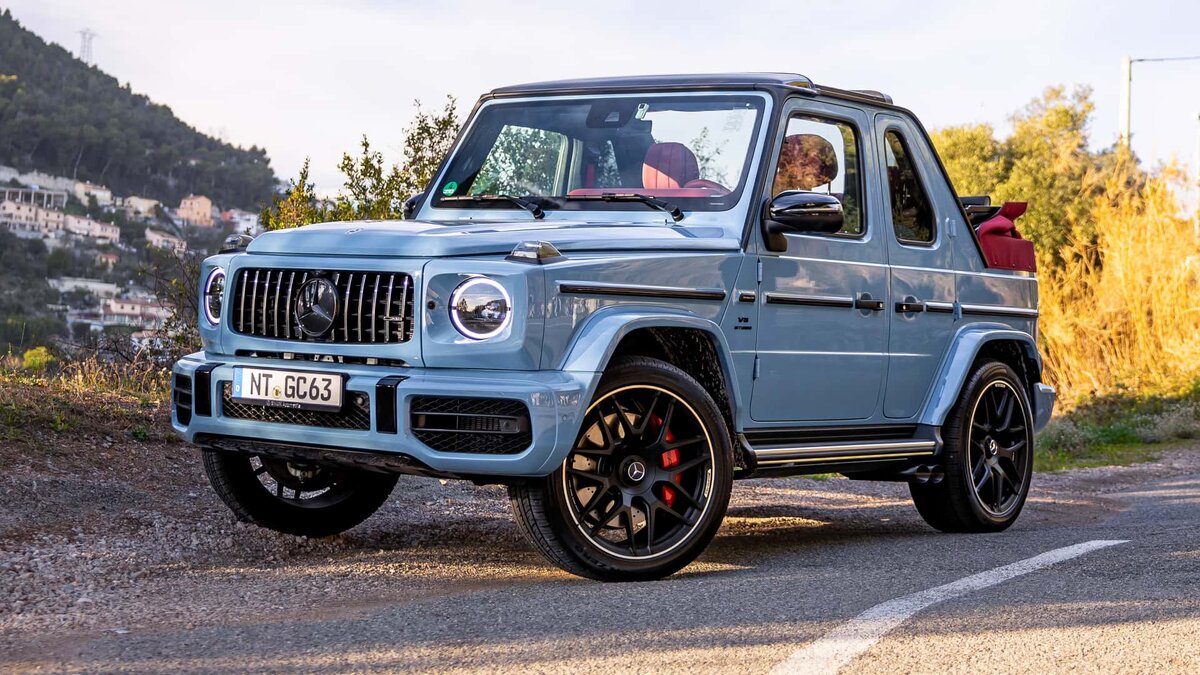 585-сильный Mercedes-AMG G 63 превратили в кабриолет за 1,2 млн евро. Ему  приделали сзади мини-двери | iXBT.com | Дзен