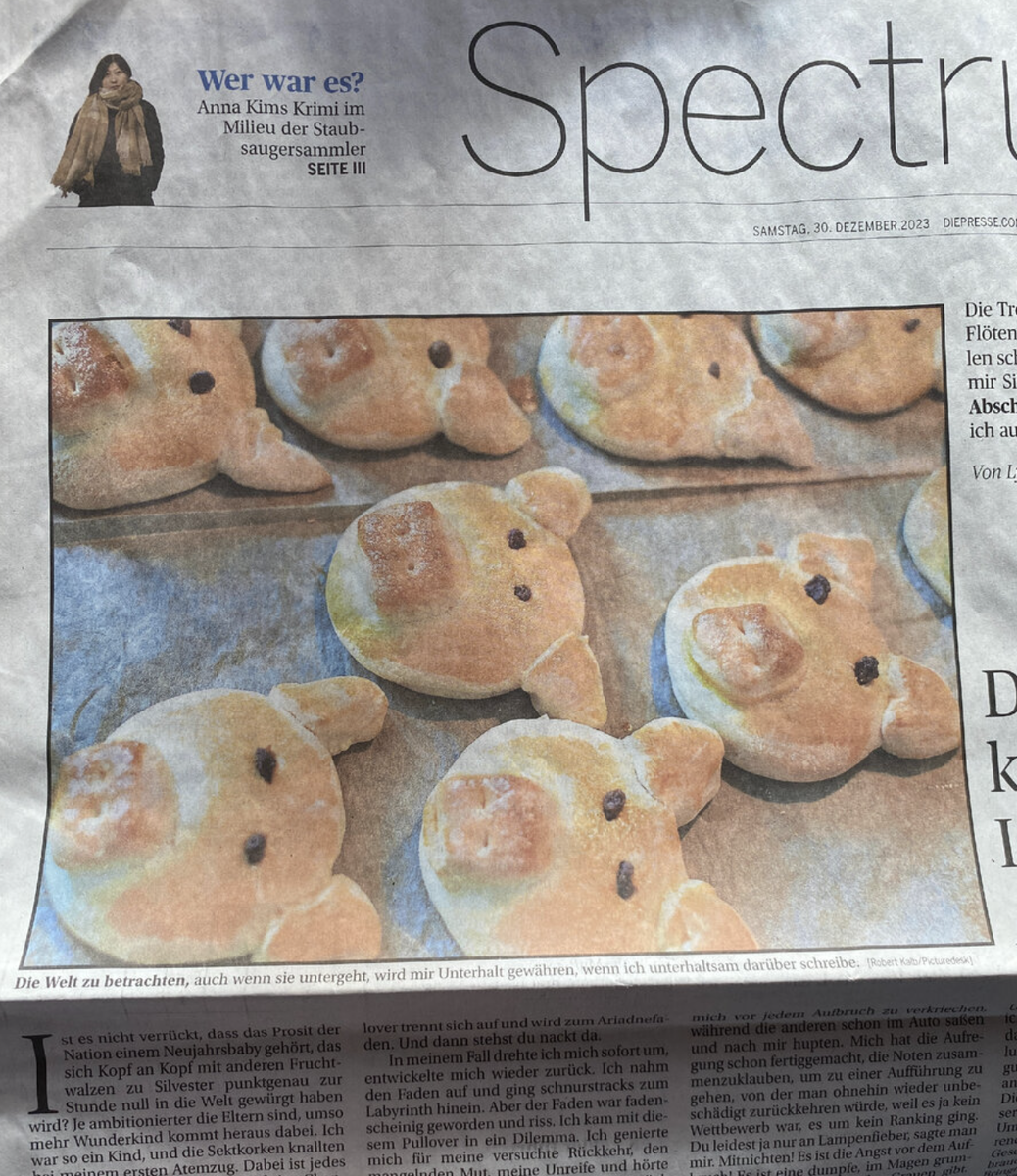 Фотография из газеты Die Presse