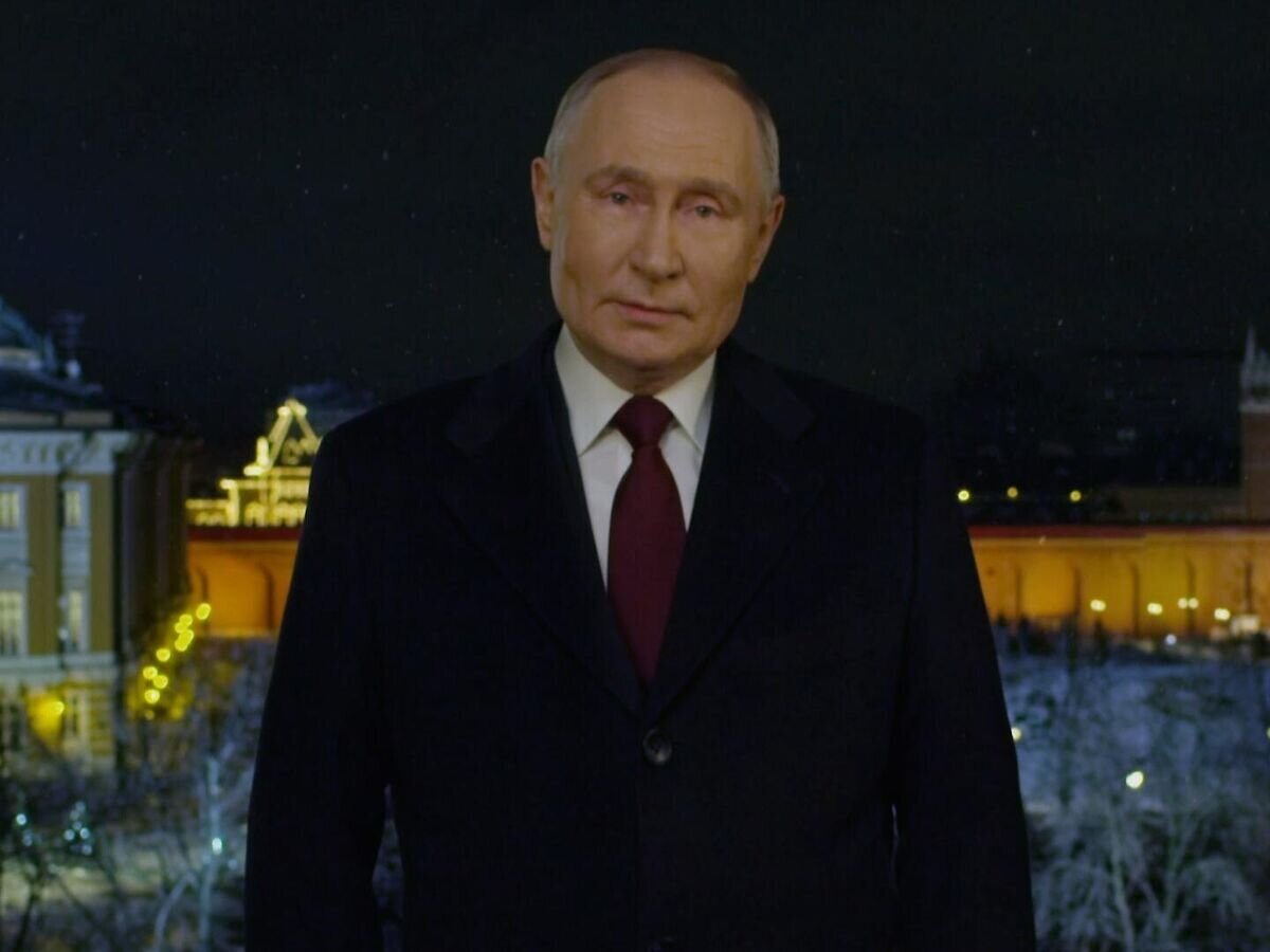    Путин поздравил россиян с Новым годом© Пул