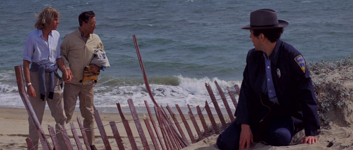Кадр из фильма "Челюсти" (1975)
