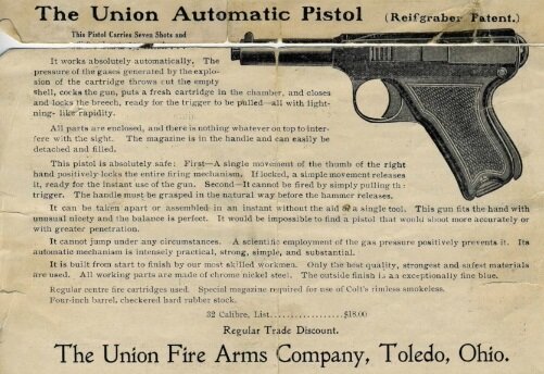 Пистолет Райфграбера в каталоге компании UFA.