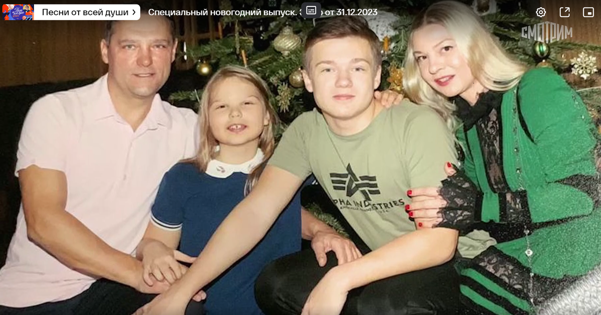    Семья Шатунова и группа «Стекловата» стали участниками новогодней программы Малахова Кристина Просвиркина