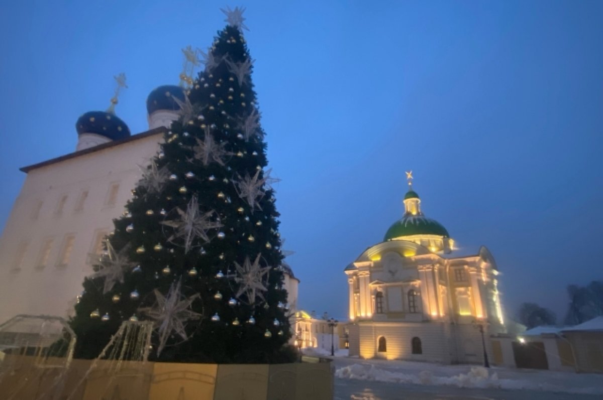 Вознесенский собор в Твери зимой