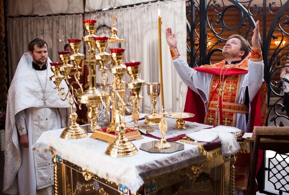 Литургия. (Фотография взята из открытых источников).