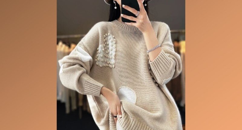 Свитер оверсайз