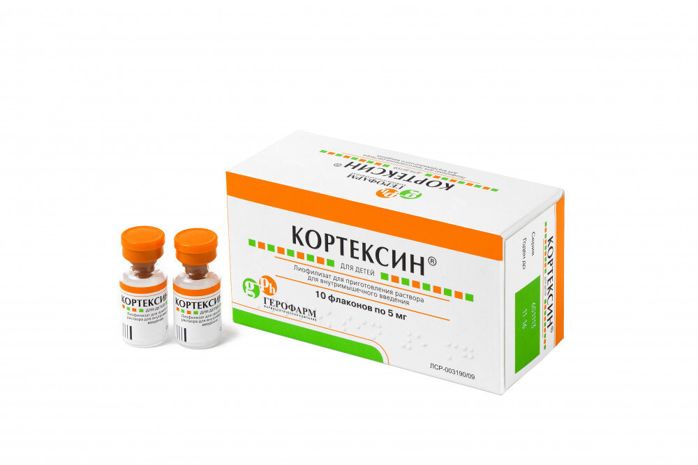 Ноотропное действие. Содержит комплекс низкомолекулярных водорастворимых полипептидных фракций с молекулярной массой не более 10 000 Да, выделенных из коры головного мозга скота. Проникает через ГЭБ непосредственно к нервным клеткам. Препарат оказывает ноотропное, нейропротекторное, антиоксидантное и тканеспецифическое действие.