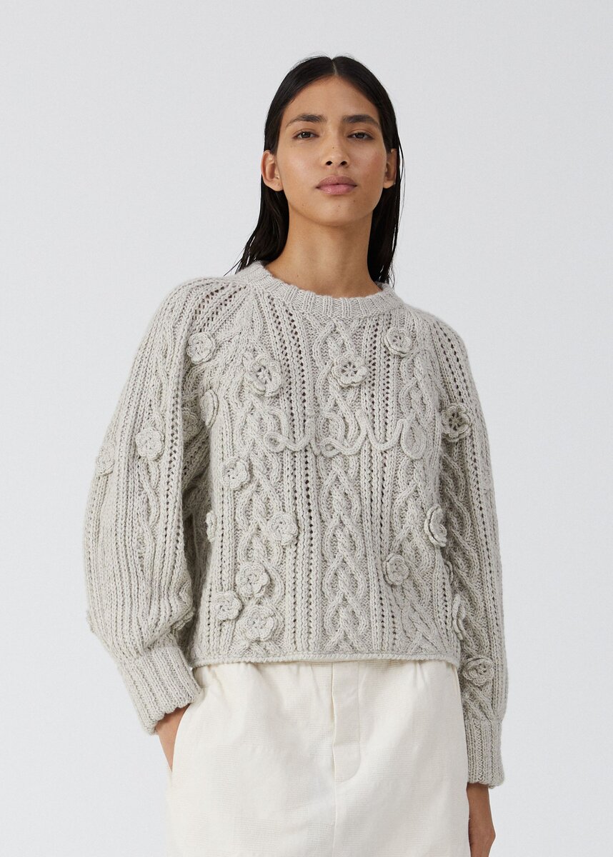Модные пуловеры спицами 2023