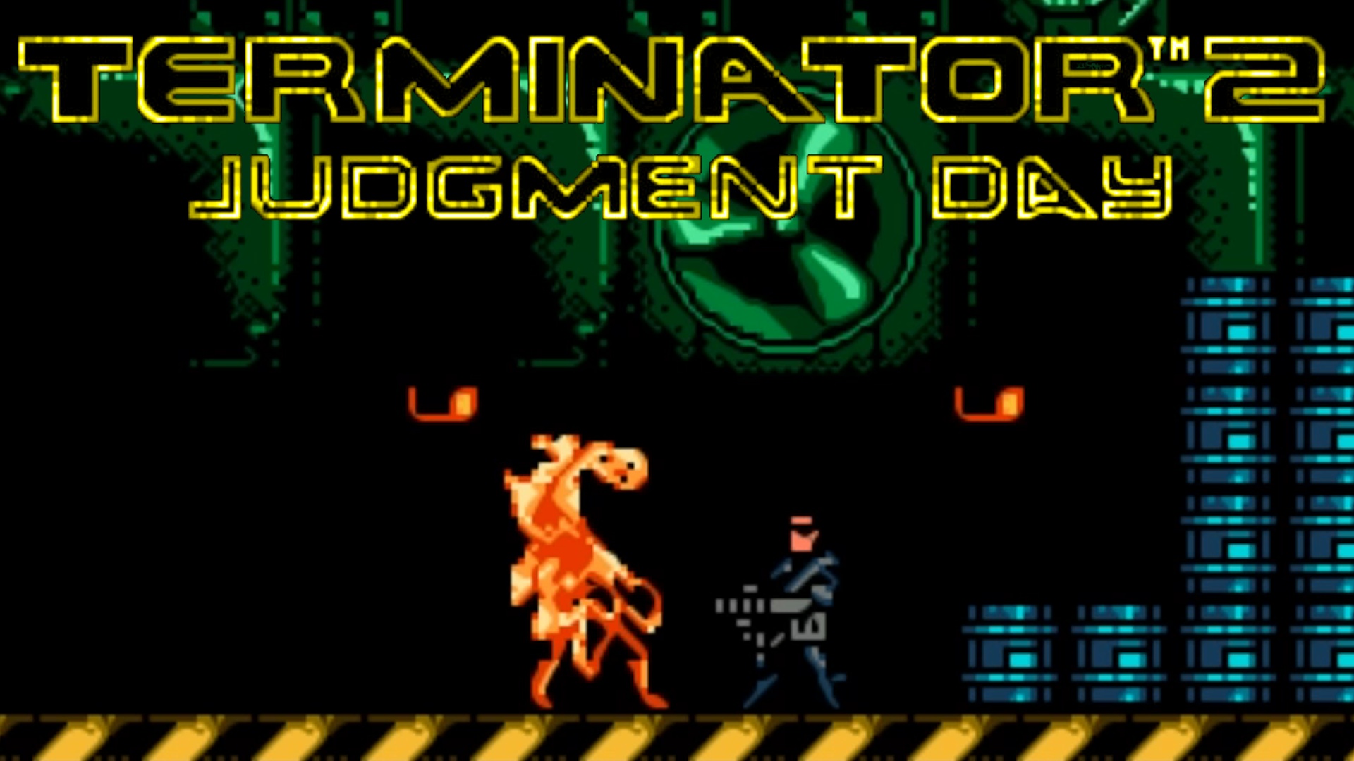 Terminator 2: Judgment Day (NES - Dendy - Famicom - 8 bit) - Терминатор 2:  Судный день - Полное прохождение игры на Денди