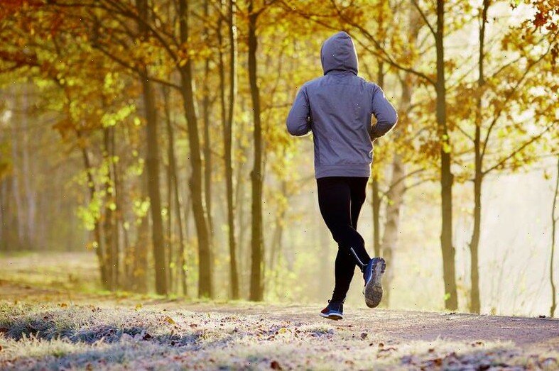 Бег в осеннем лесу, что может быть чудеснее