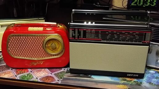 ВЭФ 214 .Часть 1. Простой Обзор приёмника после покупки ...