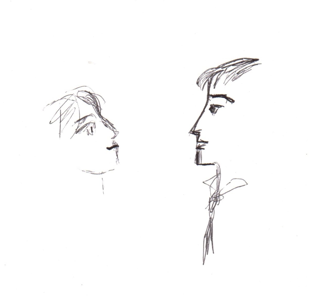 2...приятно было смотреть в эти голубые глаза, не влекущие, не властные, а полные робкого спокойствия, робкой настойчивости.