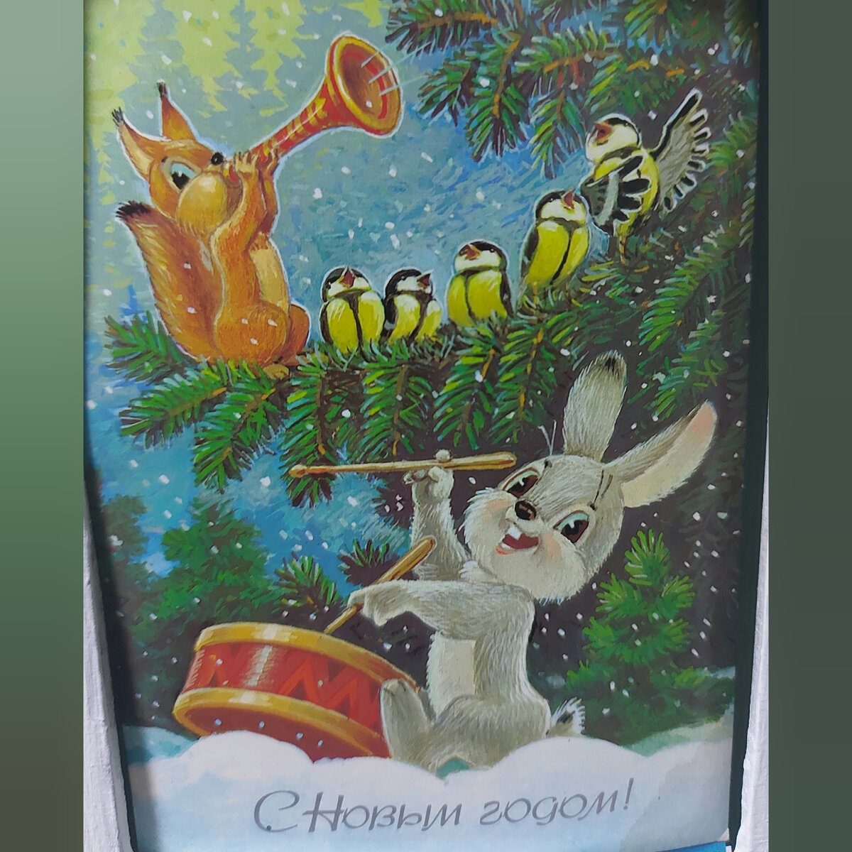 Открытка из личной коллекции автора
