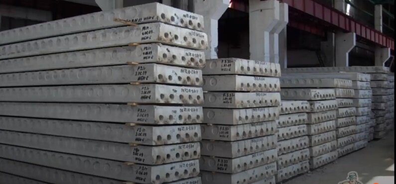 Плиты перекрытия.