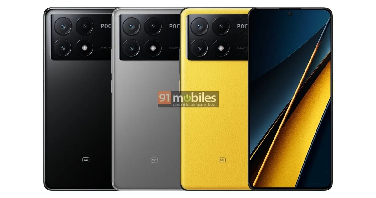    Xiaomi Pосо X6 Pro   
91mobiles