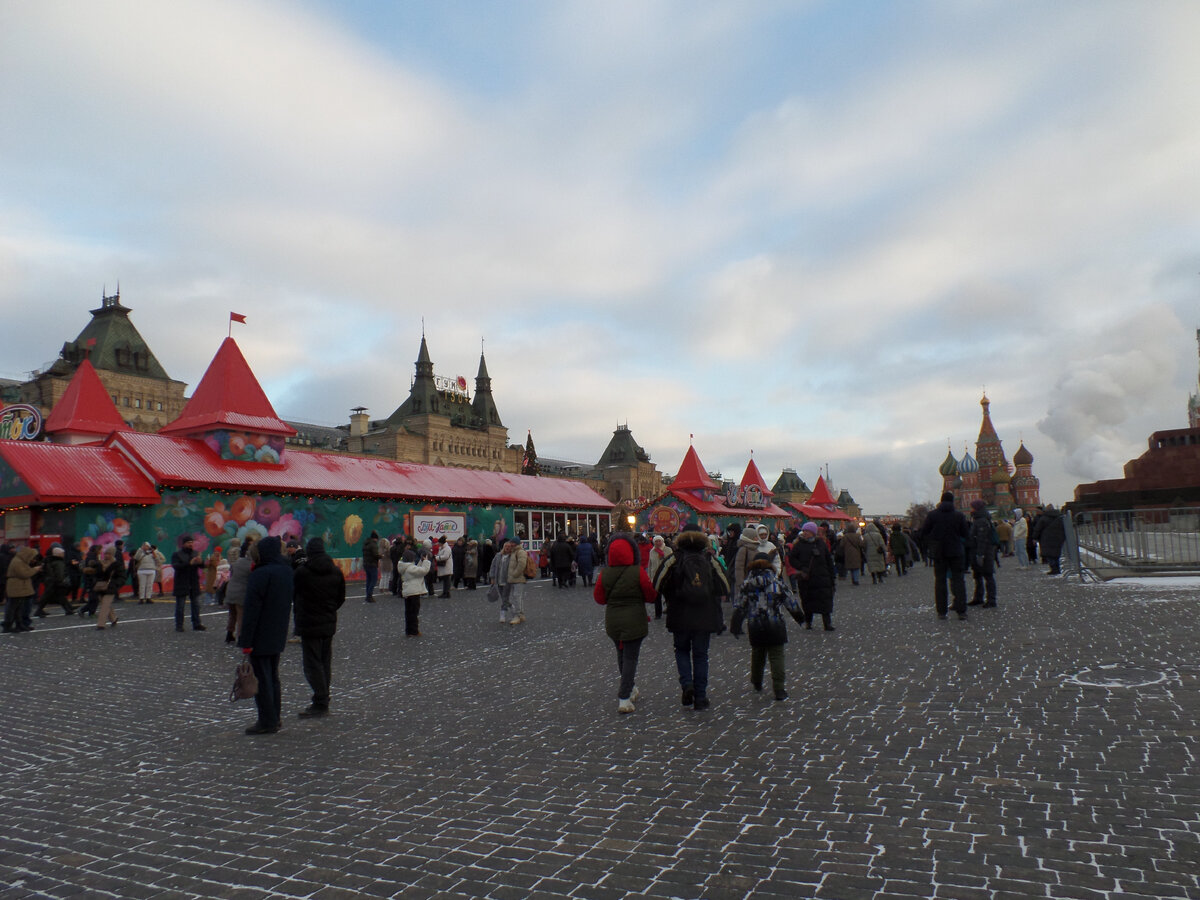 Красная площадь зимой