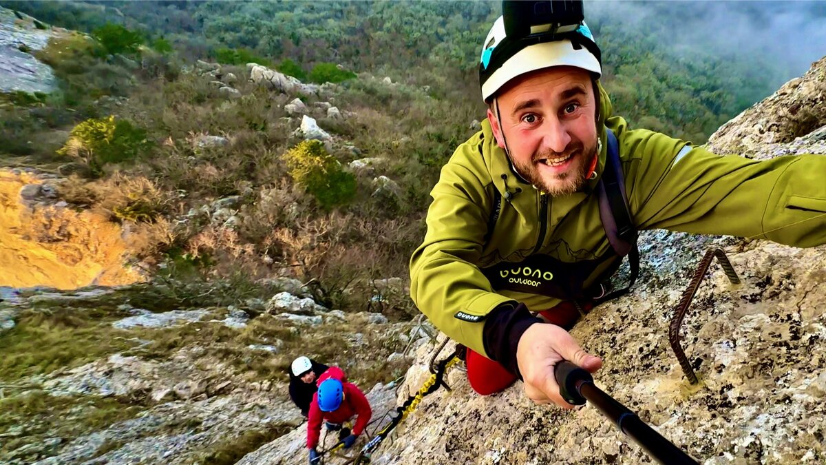 Виа-Фератта в Крыму. Гора Ильяс-Кая