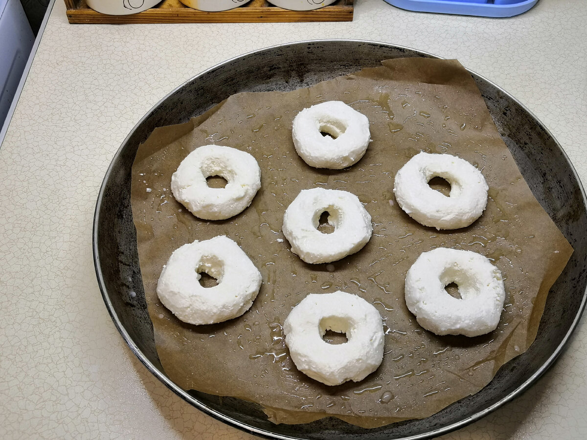 Творожные ПП колечки с шоколадом и орехами. Чудесная ПП выпечка из творога  | Рецепты ПП - худеем вкусно! | Дзен