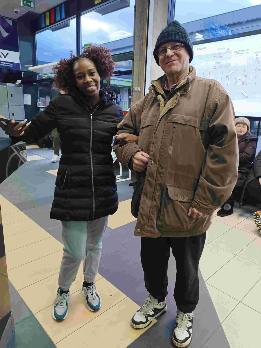 На автовокзале в Кракове