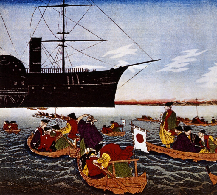 Чёрный корабль коммодора Перри