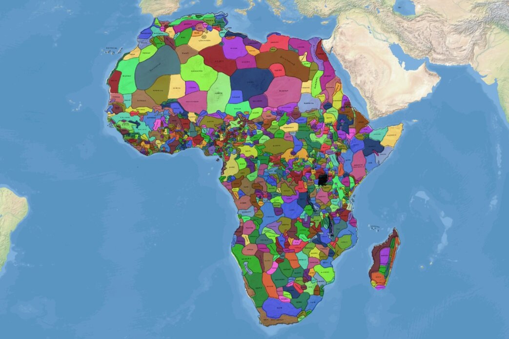 За многовековую историю государства в Африке крайне динамично появлялись и исчезали. Менялись и образовывались множество различных стран и территорий.