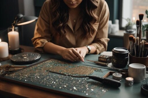 Стразы горячей фиксации: как клеить