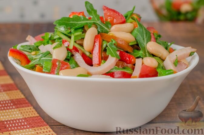 Салат болгарский перец с уксусом