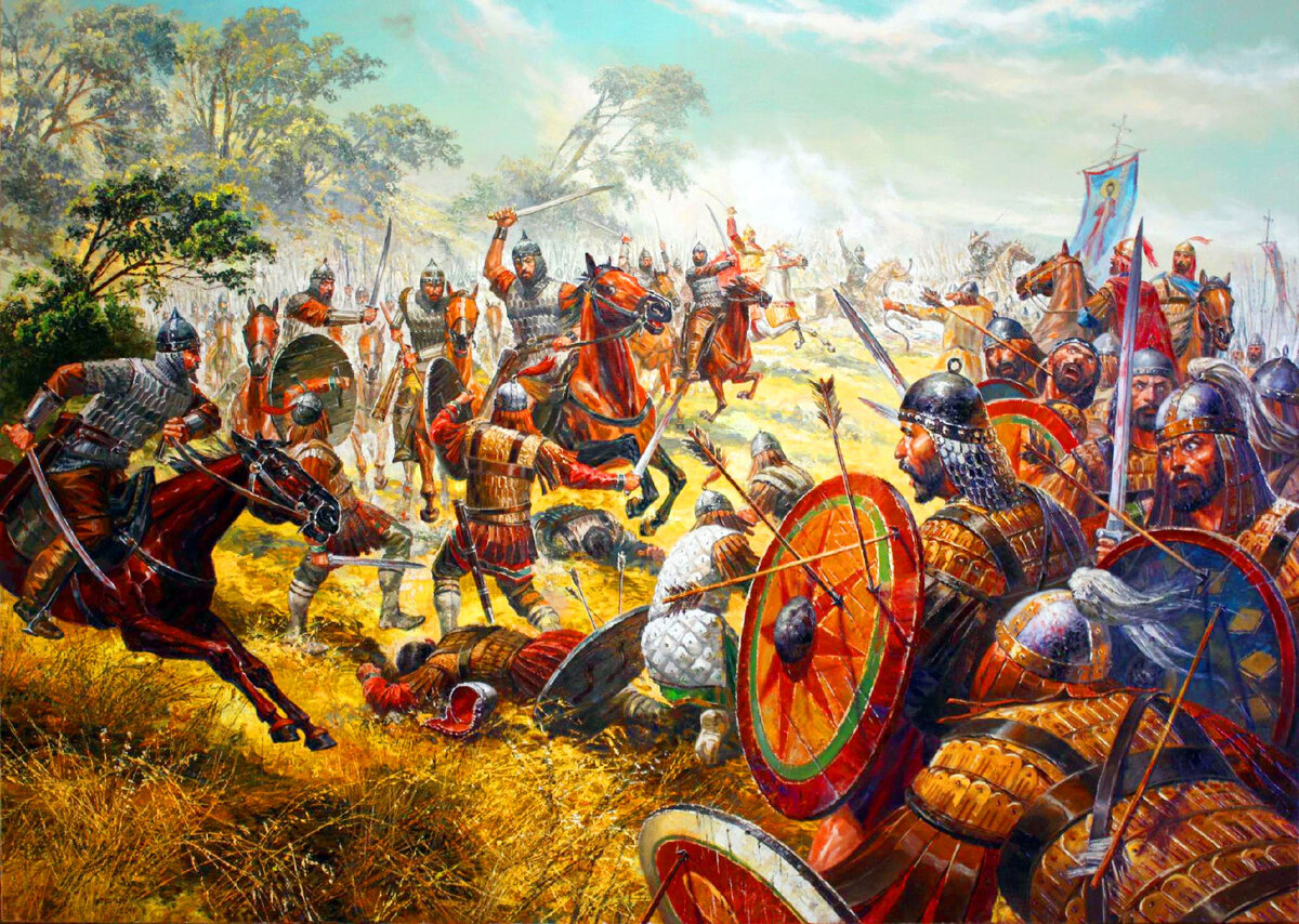 Борьба с кочевниками в 10 веке. Болгаро-византийские войны. Византийско-болгарские войны.