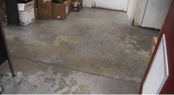 Подсобка, где нашли тело Трейси