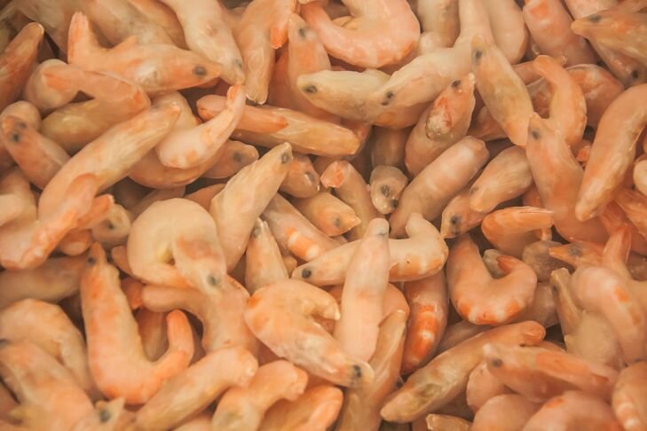    креветки