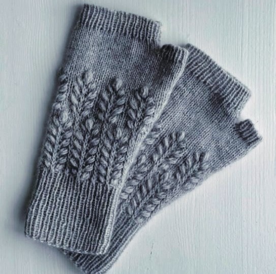 Сузор "веточки" спицами, схема узора