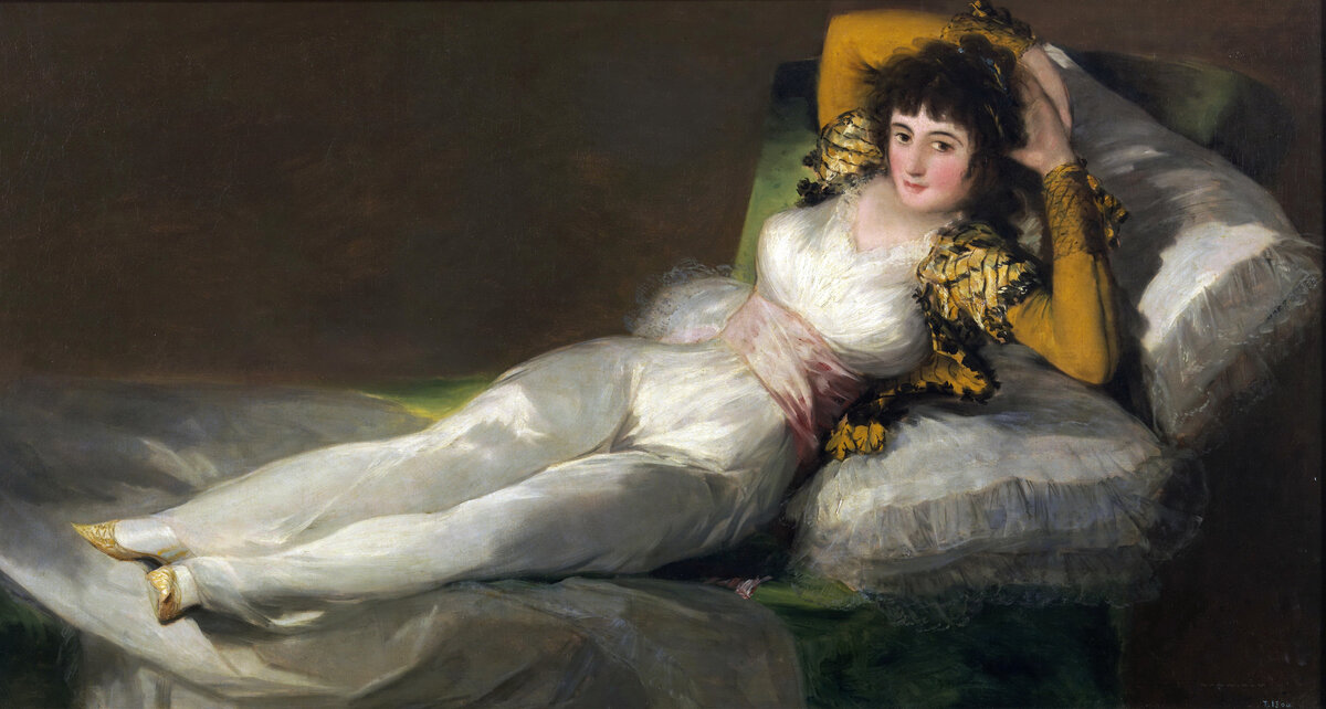 Маха одетая. Франсиско Гойя