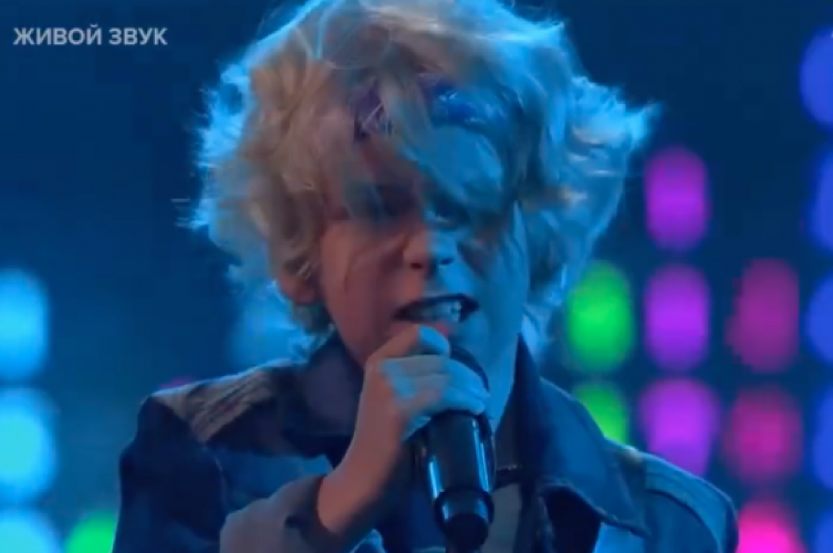    10-летний Мирон Проворов из Рыбинска выступил в новогоднюю ночь на Первом