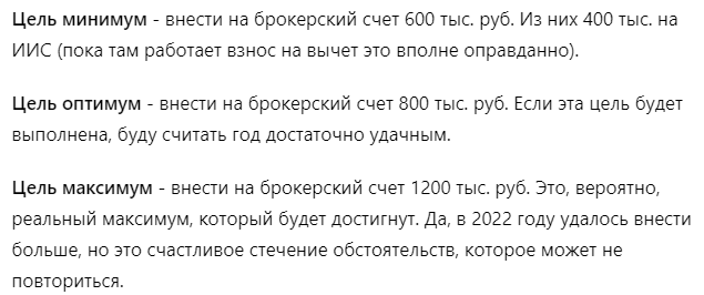 Планы годовой давности