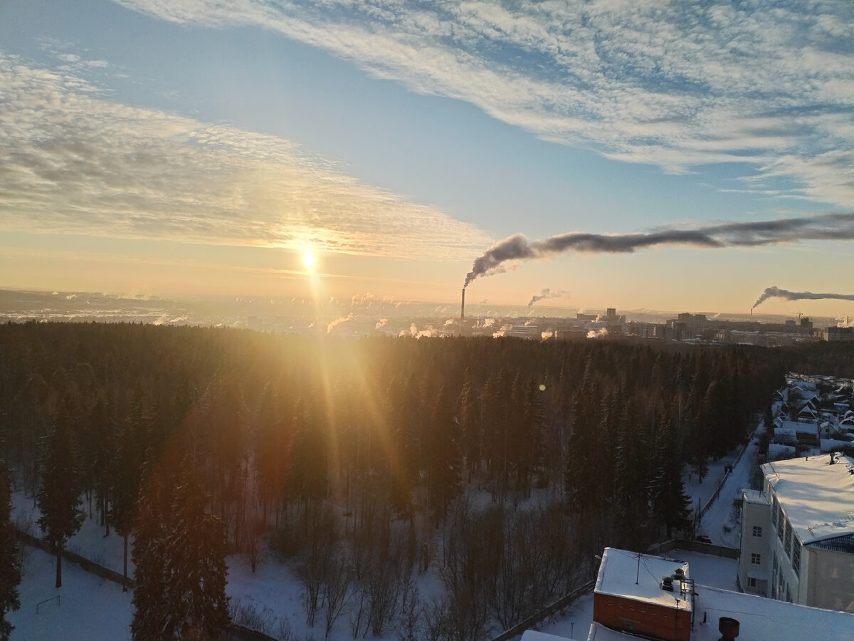 Почему зимой облачные ночи теплее безоблачных