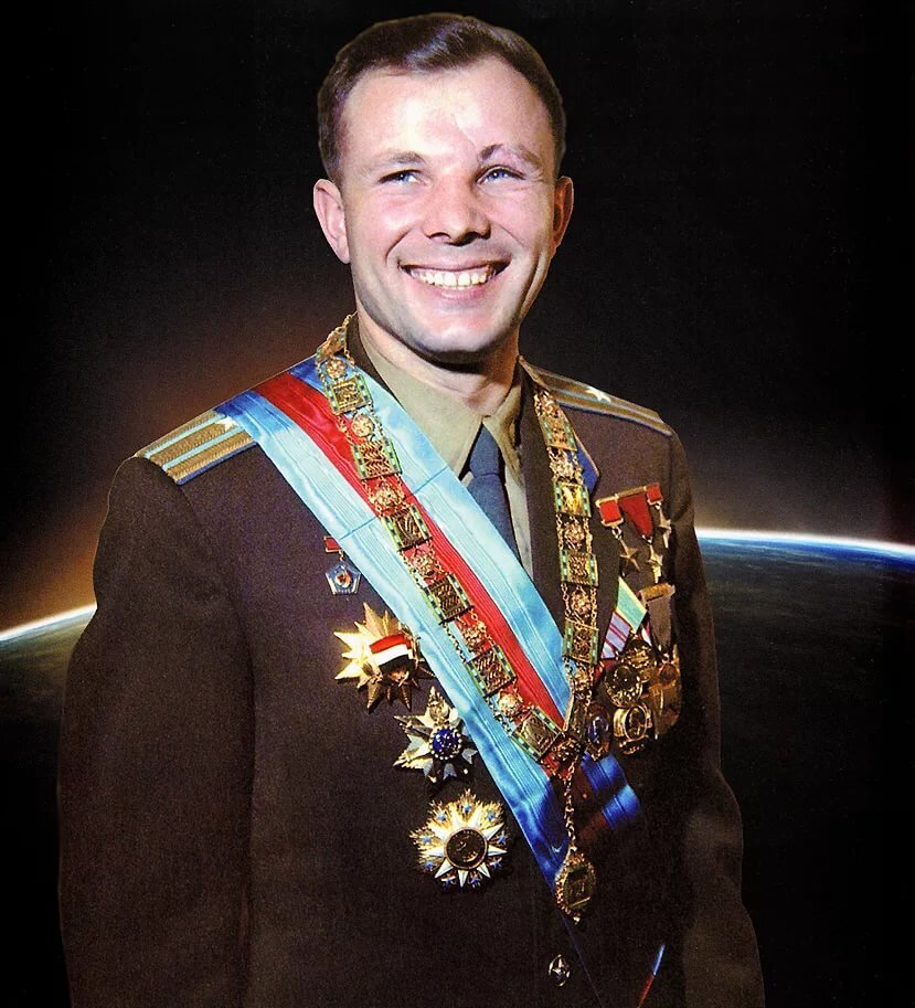 Юрий Алексеевич Гагарин фото из открытых источников