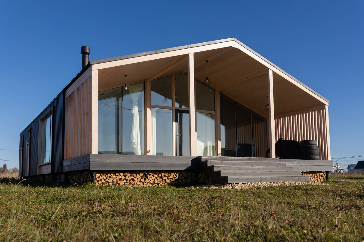 Модульный одноэтажный дом 135м2, под ключ 6500.000р!