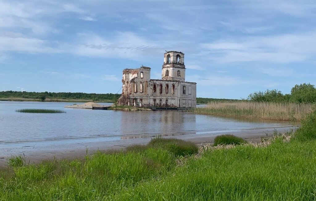 Церковь Маяк Крохино Прокудин Горский