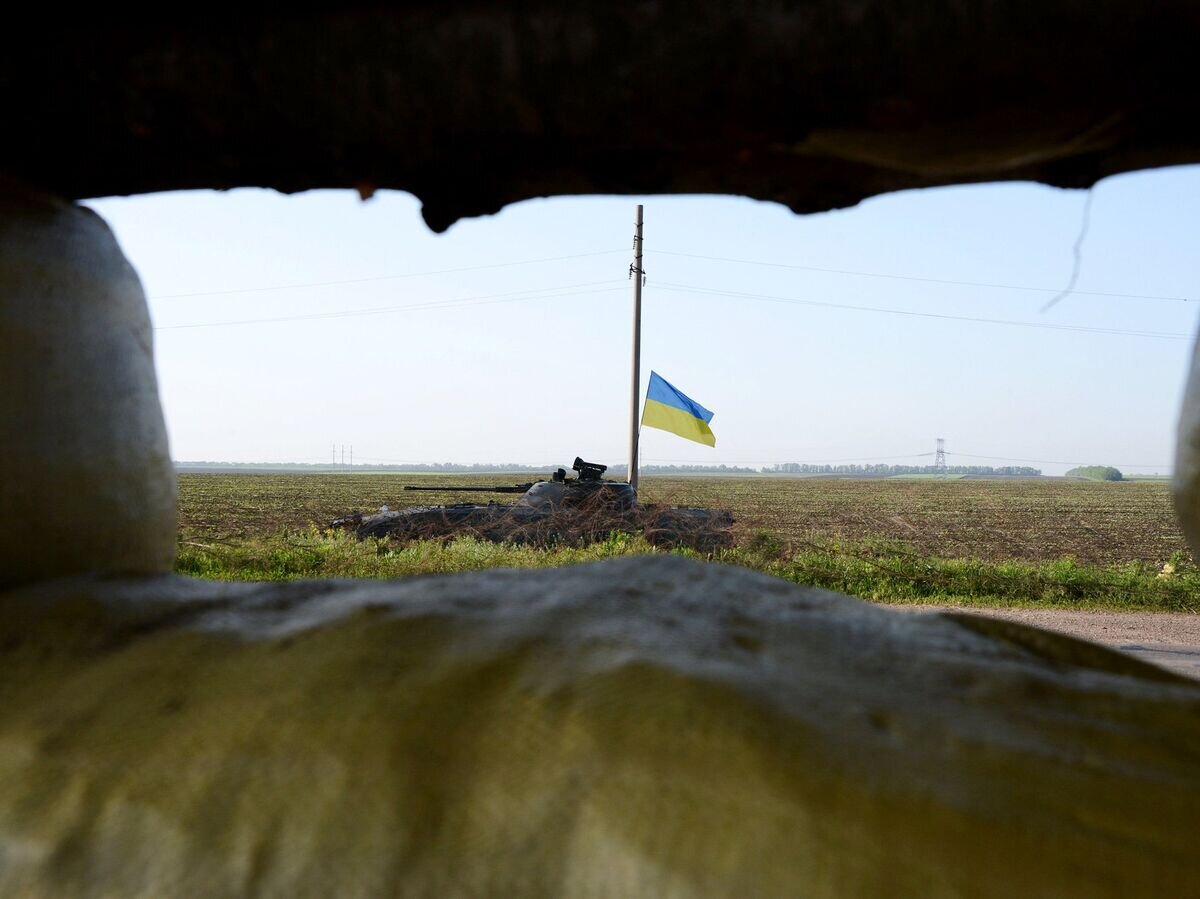    Танк украинской армии на Донбассе© РИА Новости / Наталья Селиверстова