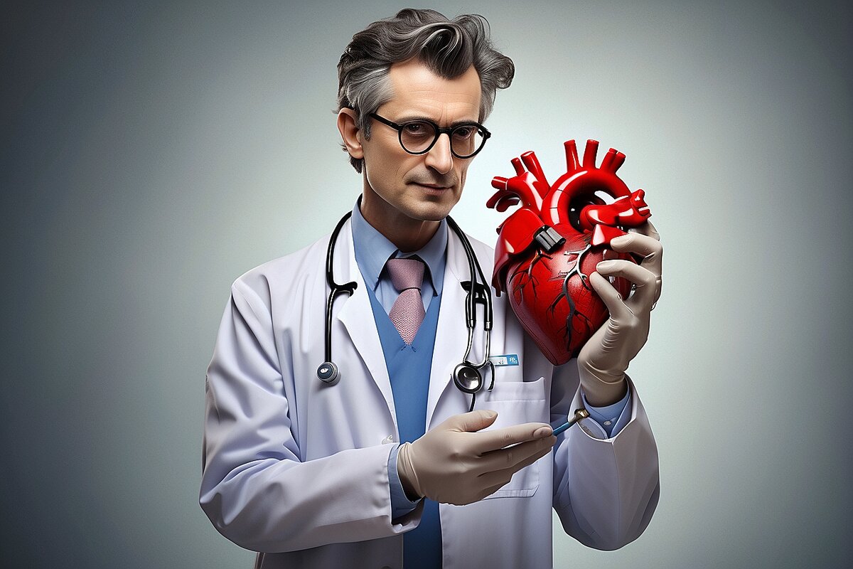 Так нейросеть видит кардиолога 