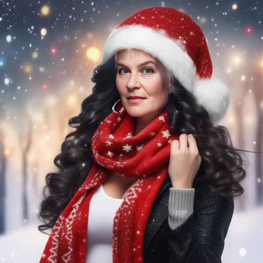 Еще раз с наступившимм.Новый год всех преображает.