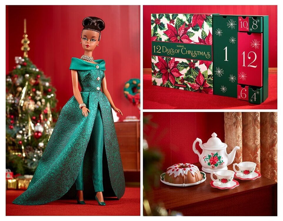 Barbie 12 Days of Christmas 2023, Mattel Creations