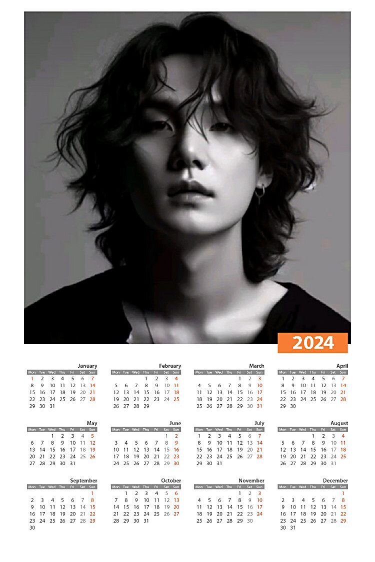 Аpт календари BTS 2024 Moonlight Дзен