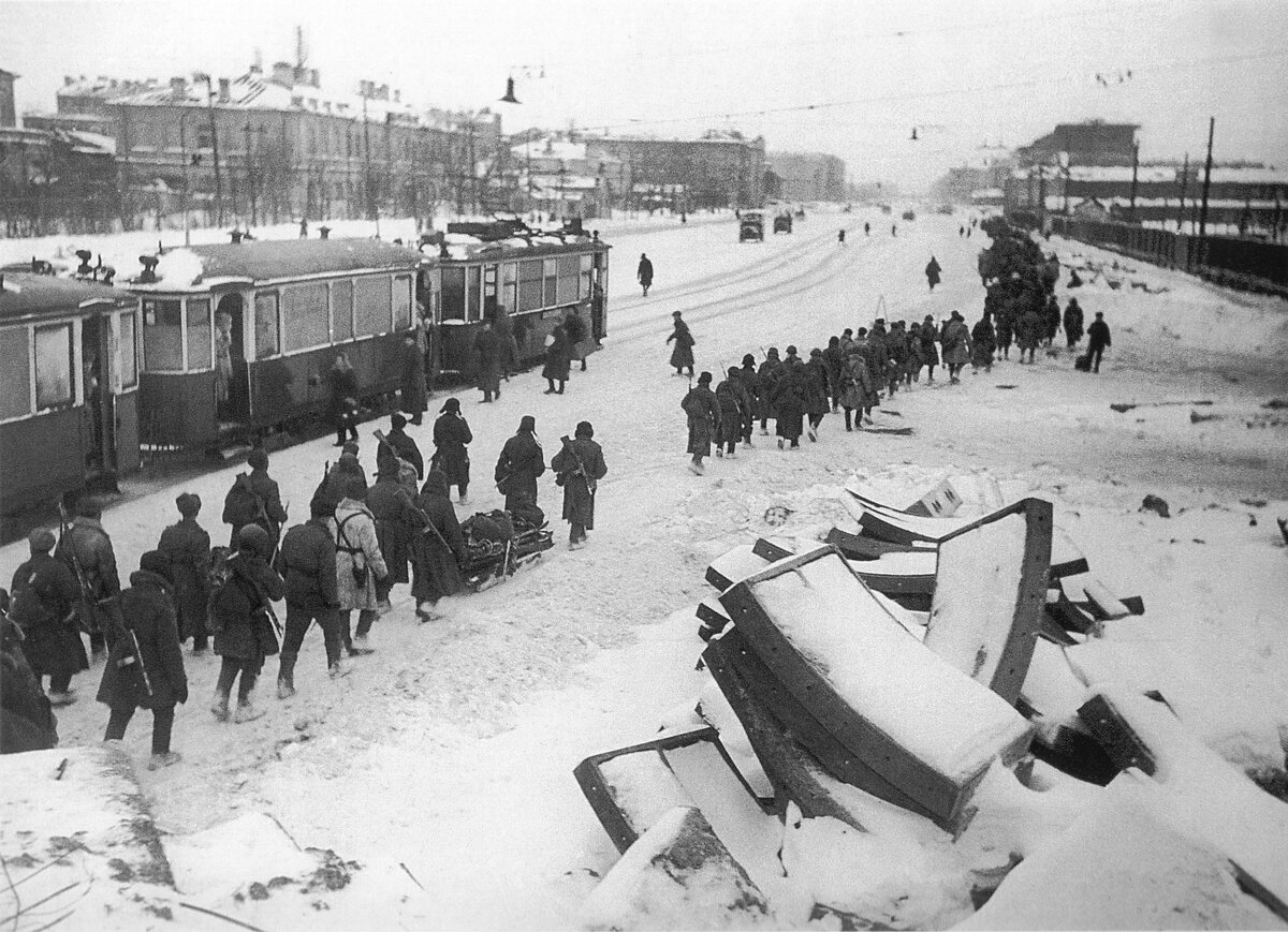 Повседневный блокадный ленинград