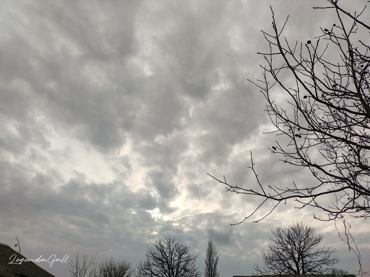 Утром даже солнышко проглядывало...