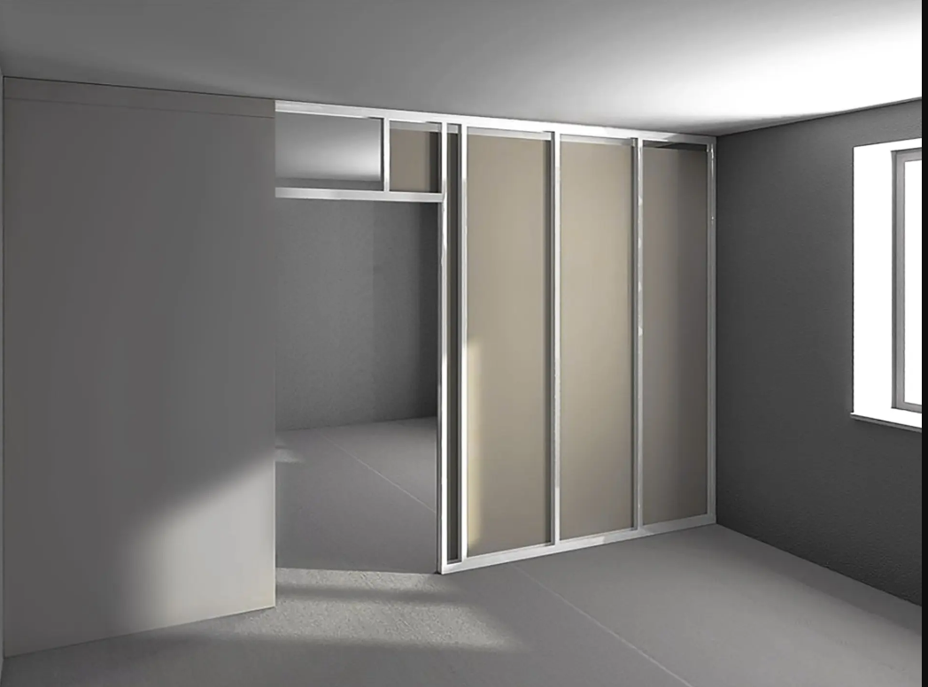 Фото: Перегородка из гипсокартона 