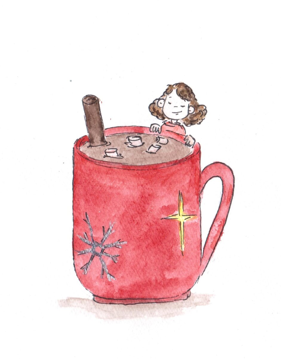 – Кстати! – Мудрая Волшебница добавила корицу в какао.