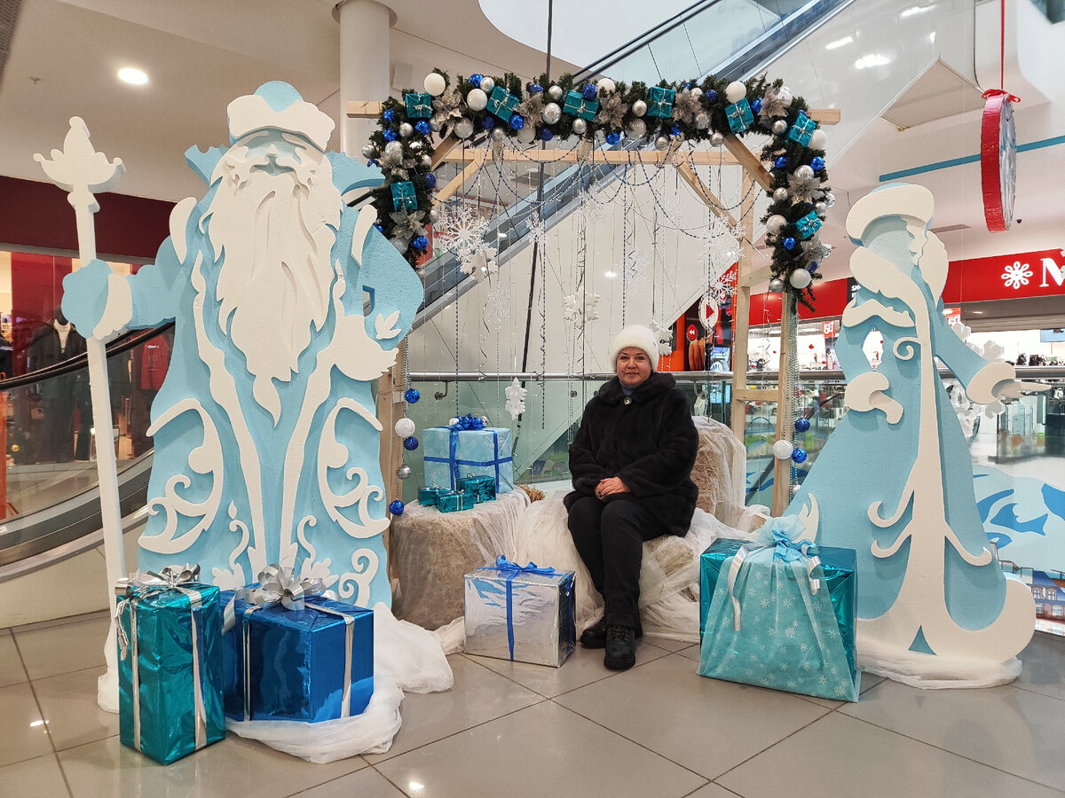 фото автора: фотозона для посетителей магазина