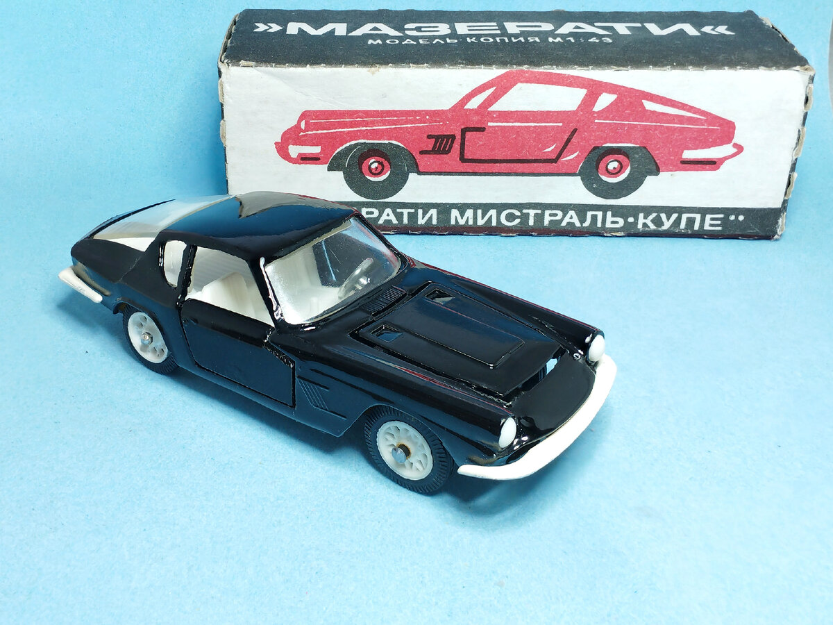 Восстановление модели Maserati Mistral 3700 Coupe в масштабе 1:43. Сделано  в СССР, родом из детства | Сержик Моделист | Дзен