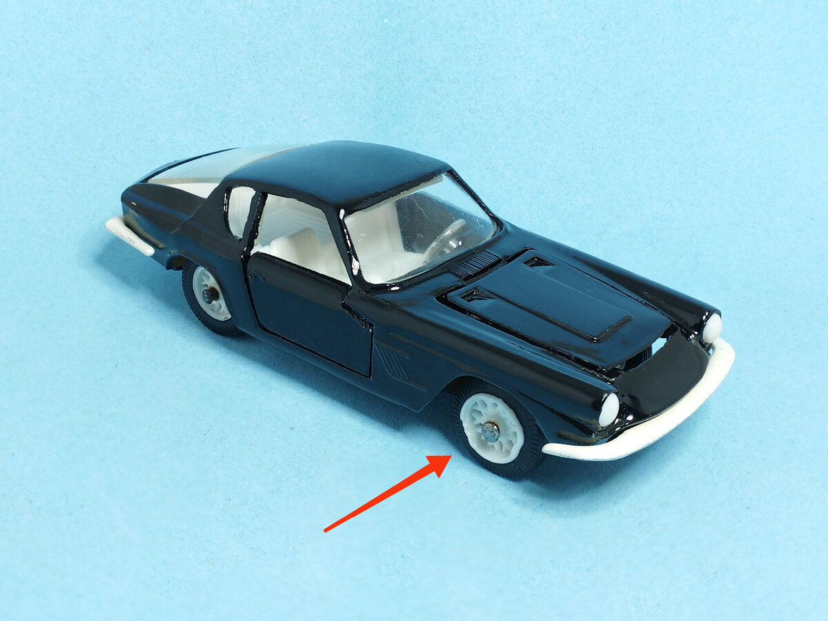 Восстановление модели Maserati Mistral 3700 Coupe в масштабе 1:43. Сделано  в СССР, родом из детства | Сержик Моделист | Дзен