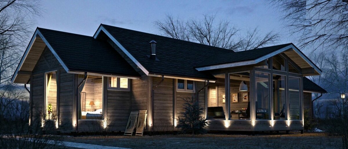 каркасный домокомплект 